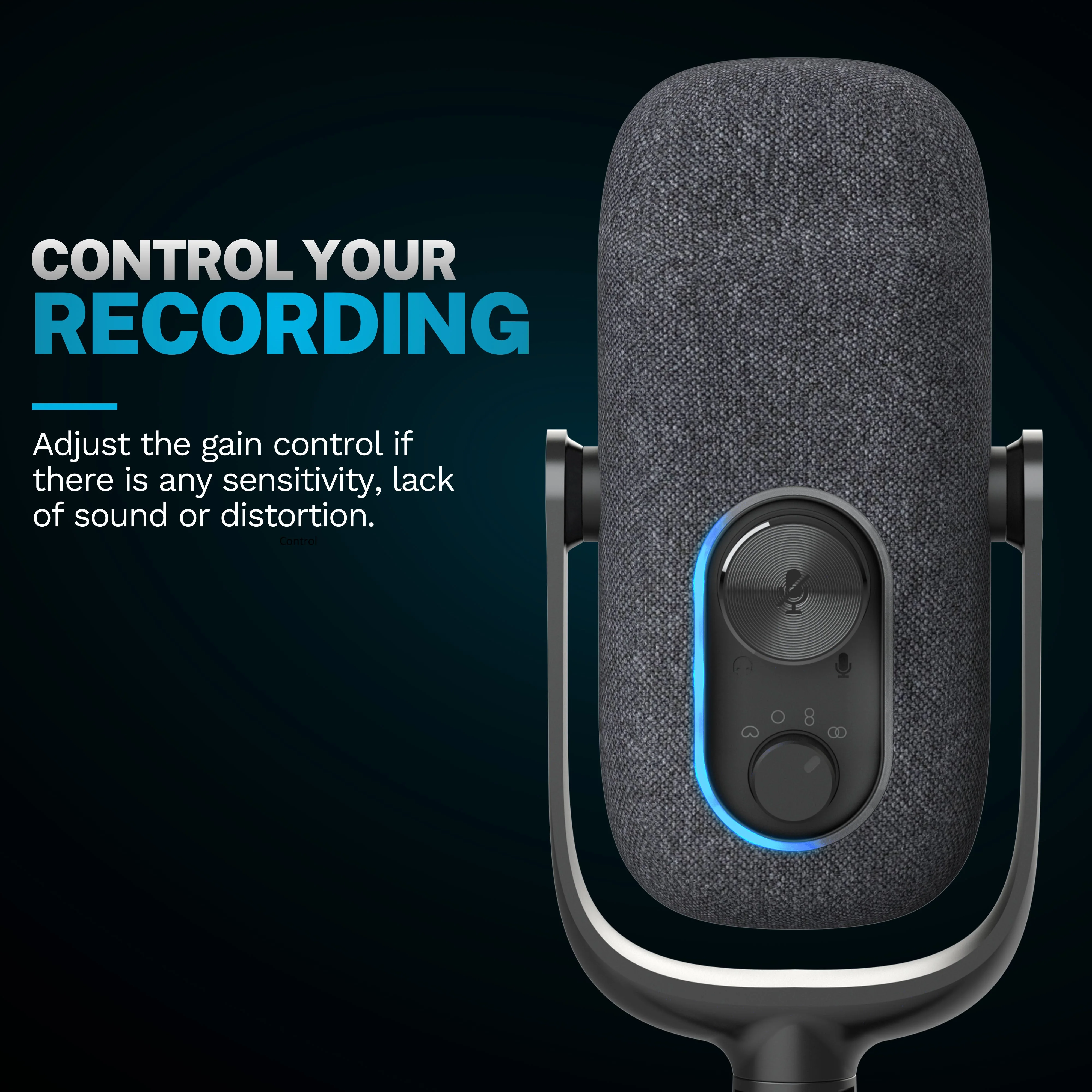 Epic Talk USB Microphone Black - Image 15