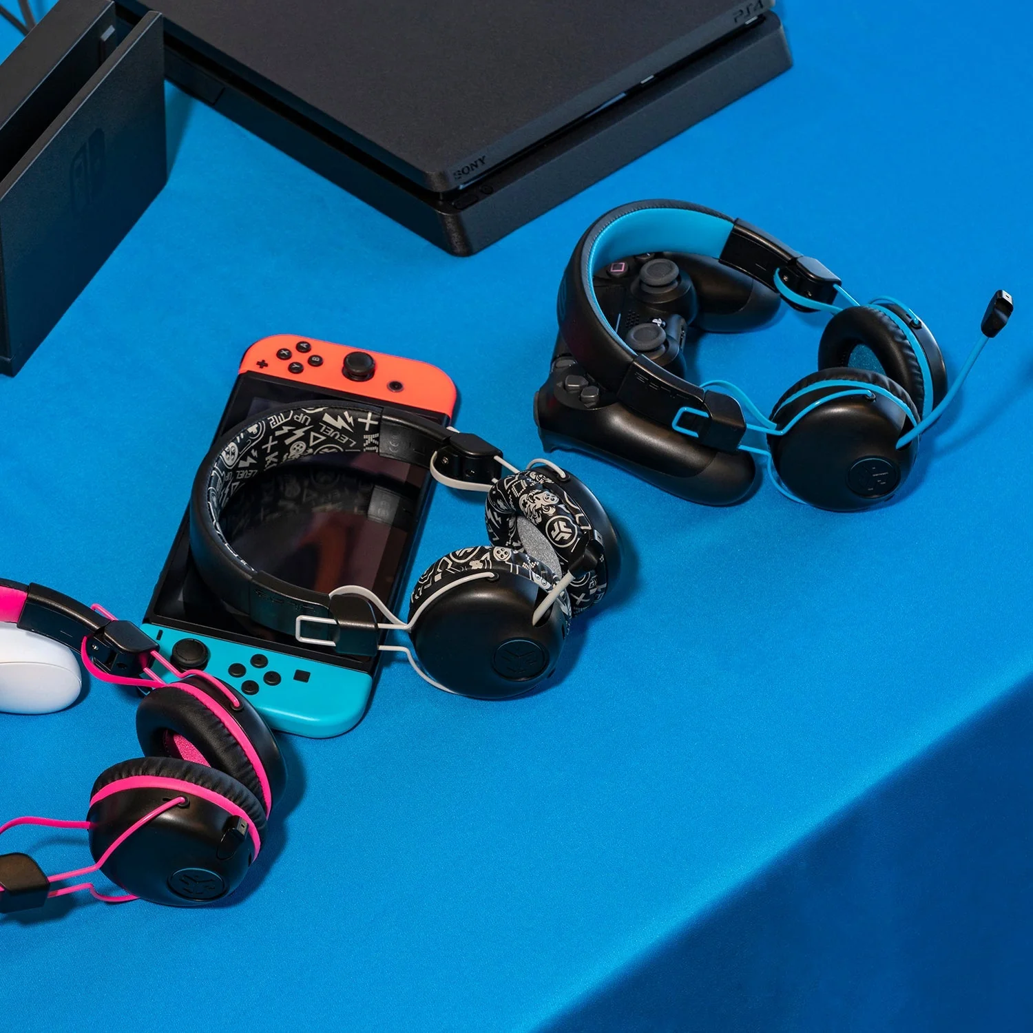 JBuddies Play Gaming Kids Headset Pink - Image 2