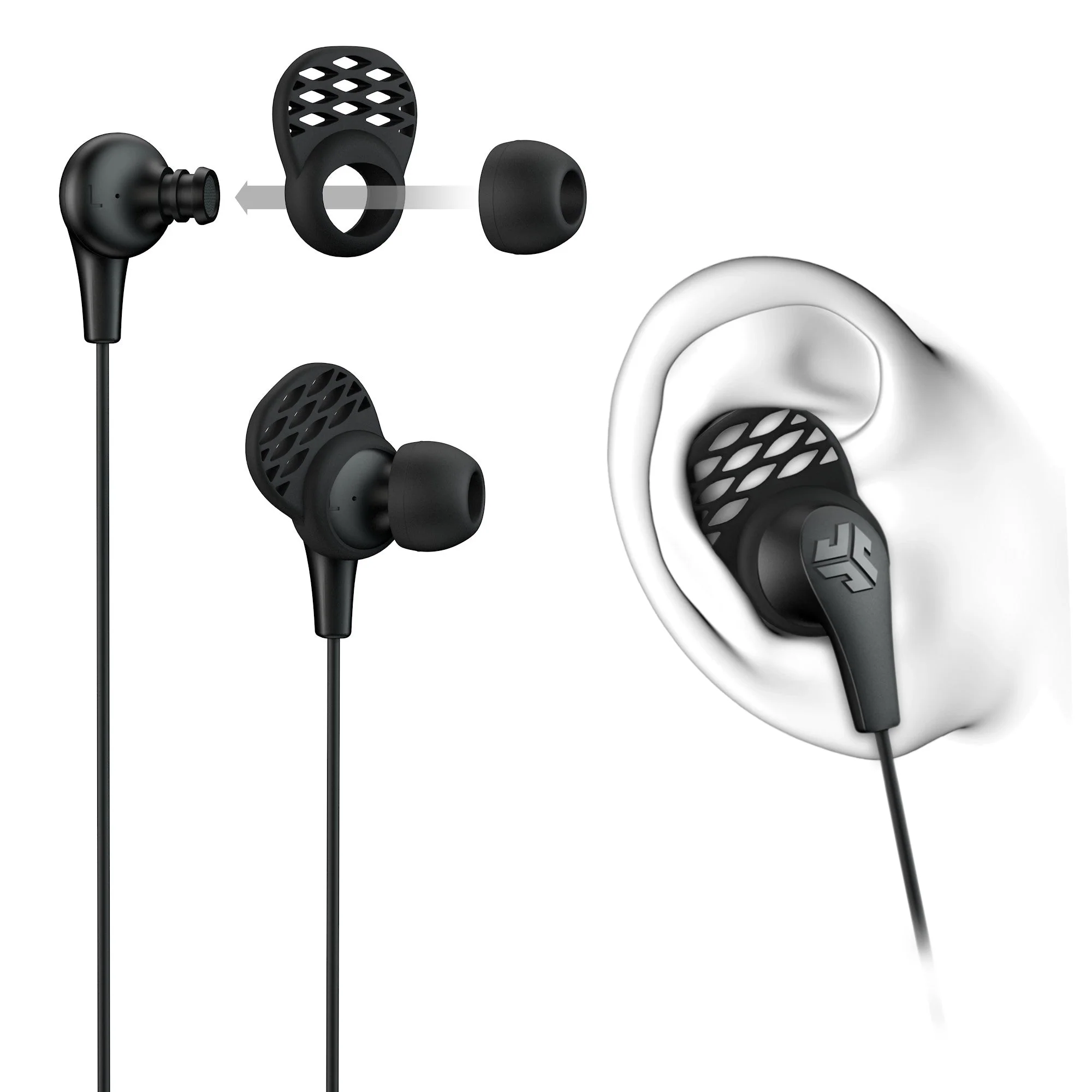 JBuds Pro Signature Earbuds Black - Image 4