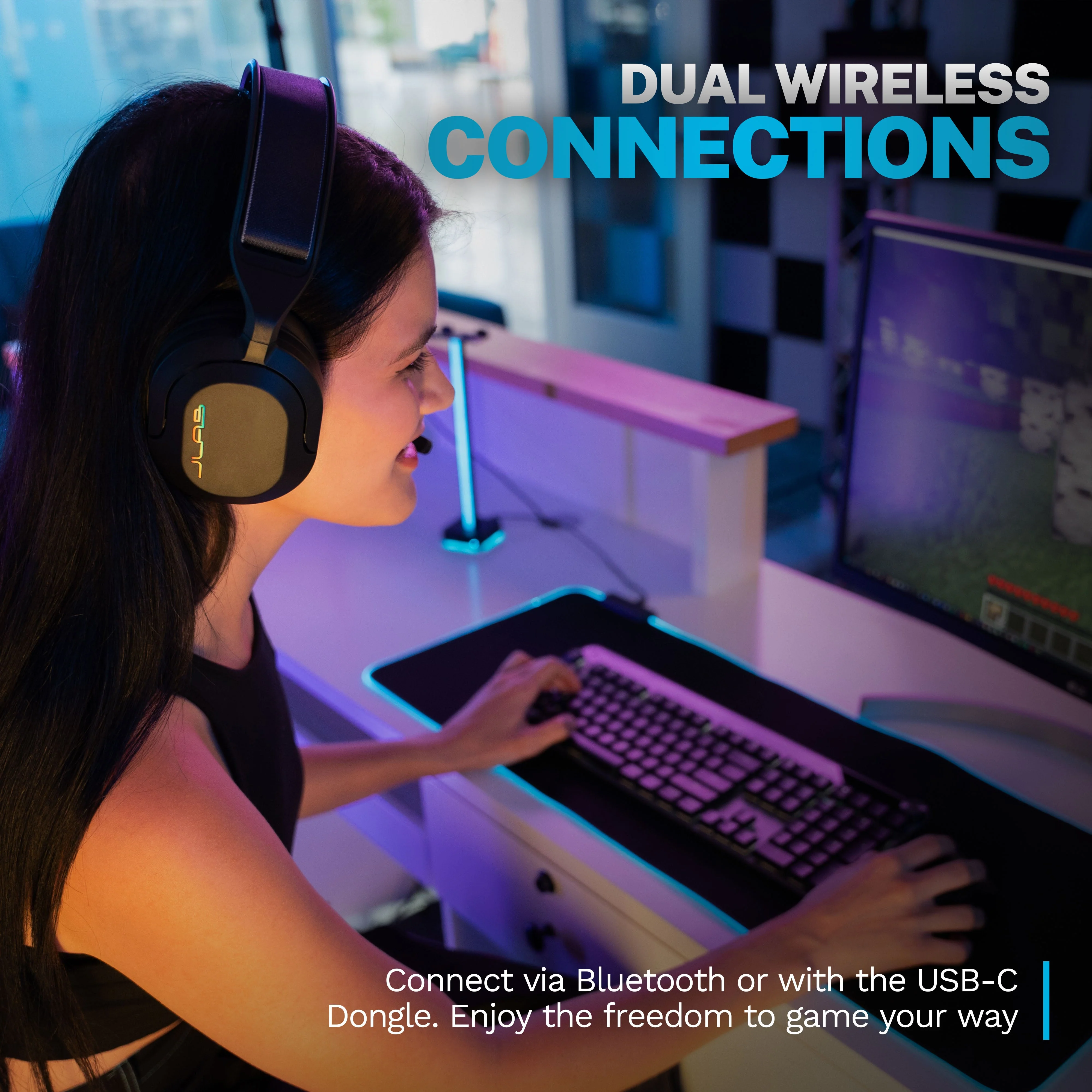 Nightfall Wireless Gaming Headset Black - Image 7